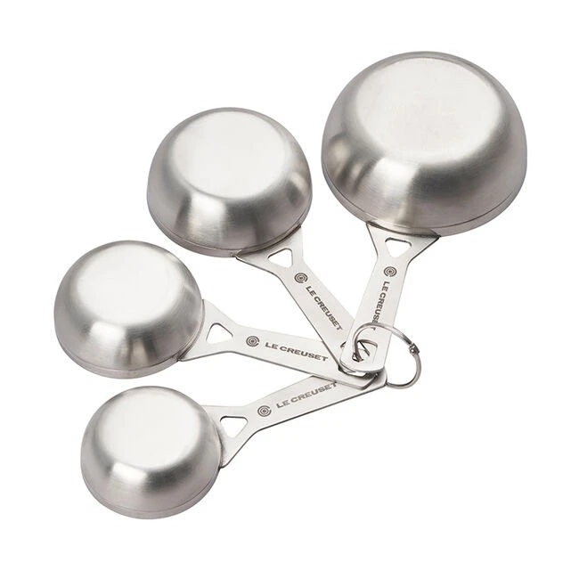 Le Creuset Stainless Steel Measuring Cups 4 Le Creuset Stainless Steel Measuring Cups - Image 2