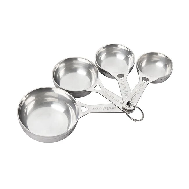Le Creuset Stainless Steel Measuring Cups 3 Le Creuset Stainless Steel Measuring Cups