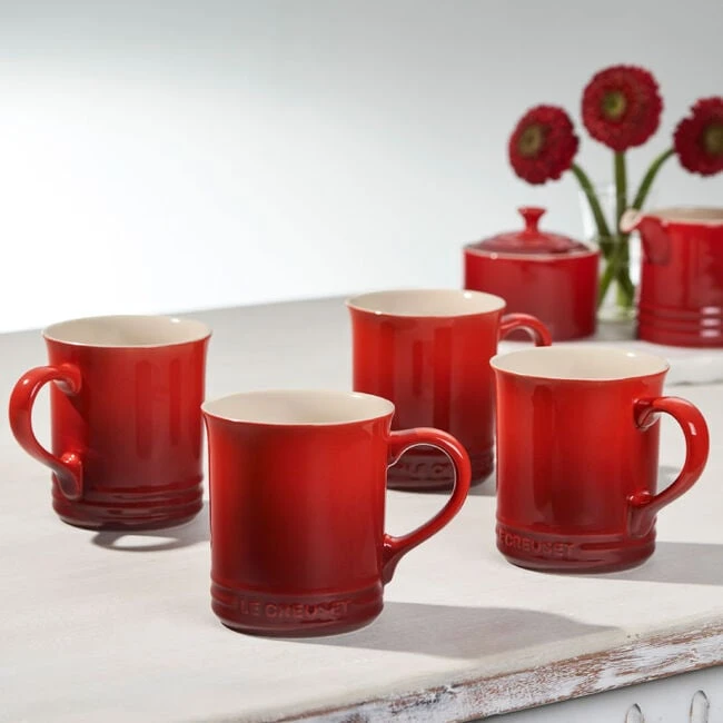 Le Creuset Mugs, Set Of 4 4 Le Creuset Mugs, Set Of 4 - Image 2
