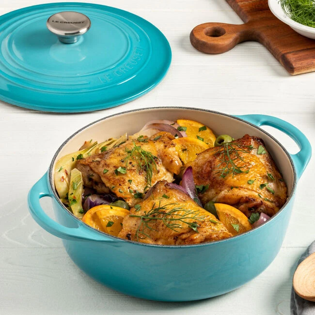 Le Creuset Shallow Round Oven 3 Le Creuset Shallow Round Oven