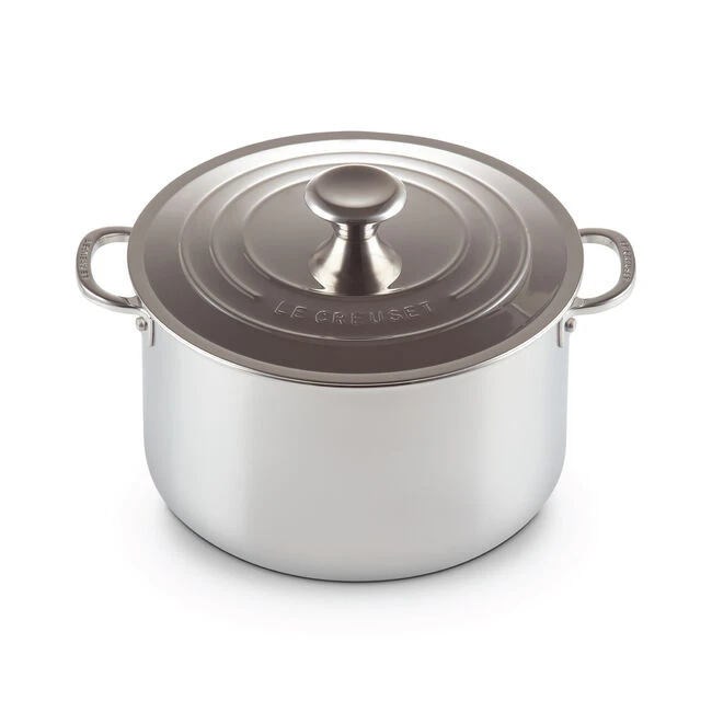 Le Creuset Signature Stainless Steel Stockpot 5 Le Creuset Signature Stainless Steel Stockpot - Image 3