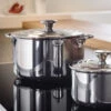 Le Creuset Signature Stainless Steel Stockpot 2 Le Creuset Signature Stainless Steel Stockpot -Le Creuset Store ss stockpot 7qt 5