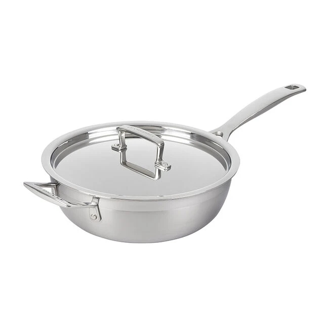 Le Creuset Classic Stainless Steel Chef's Pan 3 Le Creuset Classic Stainless Steel Chef's Pan