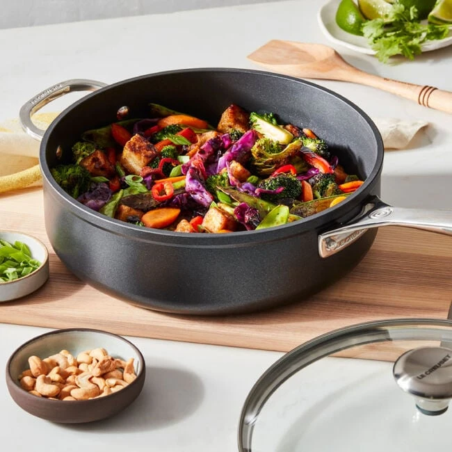 Le Creuset Toughened Nonstick PRO Saute Pan 3 Le Creuset Toughened Nonstick PRO Saute Pan